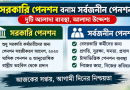 সরকারি চাকরিতেই প্রচলিত সরকারি পেনশন